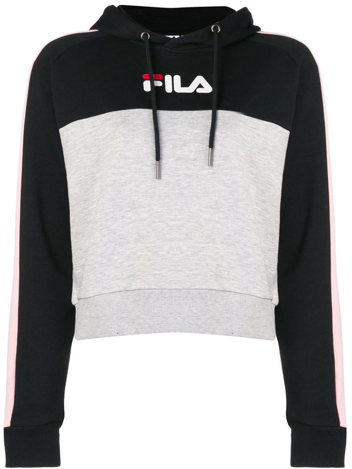 Fila Logo Hoodie - Black