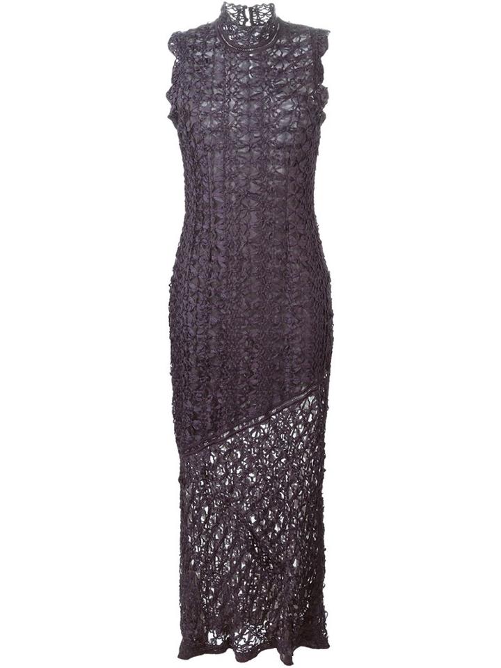 John Galliano Vintage Long Lace Dress