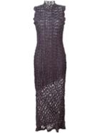 John Galliano Vintage Long Lace Dress