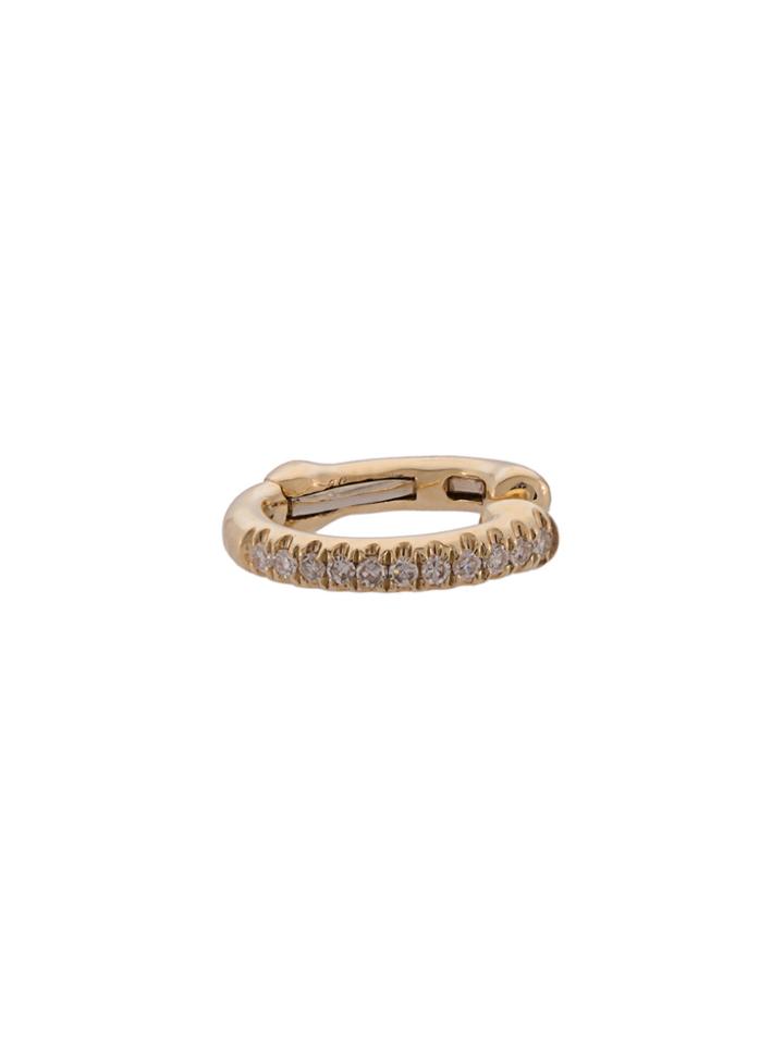Ef Collection Ear Cuff Earring - Metallic