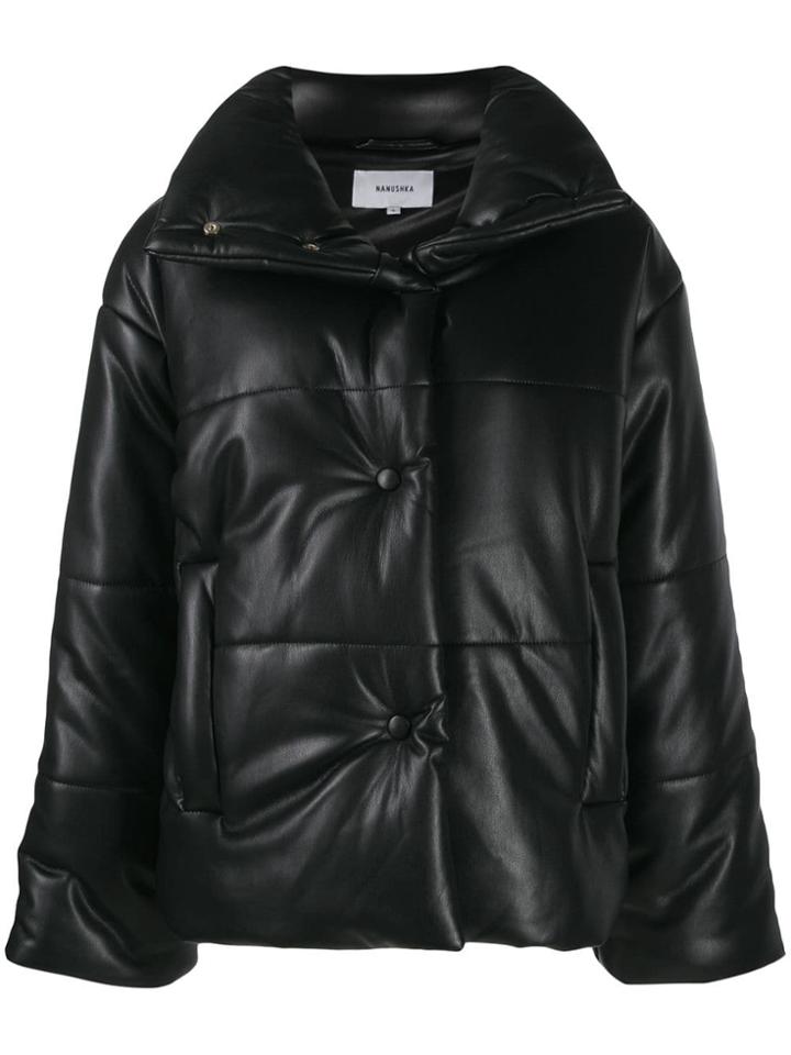 Nanushka Quilted Jacket - Black