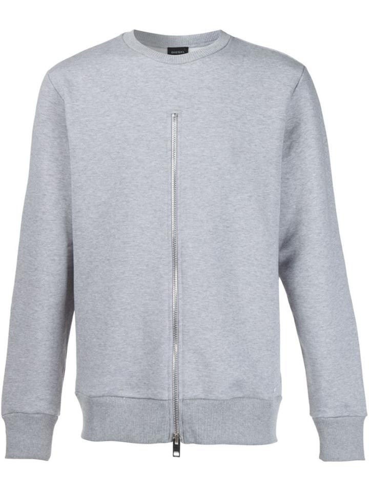 Diesel Zip Detail Sweatshirt
