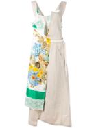 Junya Watanabe Asymmetric Flared Dress - Green