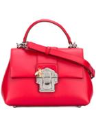 Dolce & Gabbana Lucia Tote, Women's, Red, Calf Leather