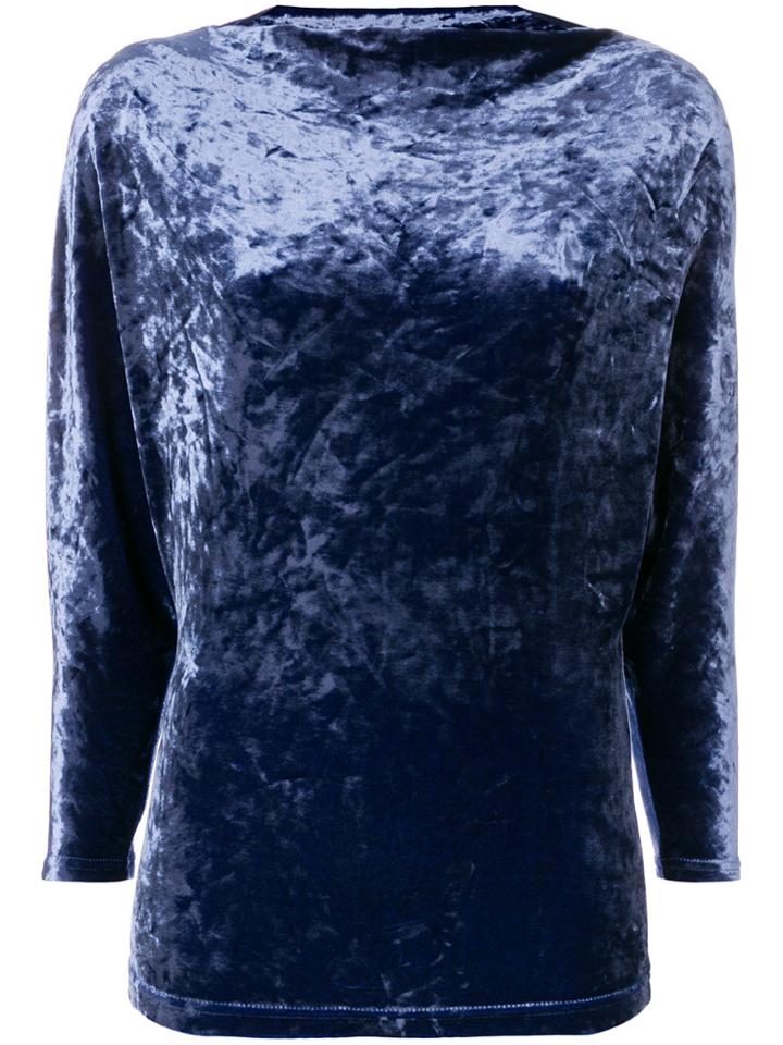 Plein Sud Dolman Sleeves Blouse - Blue