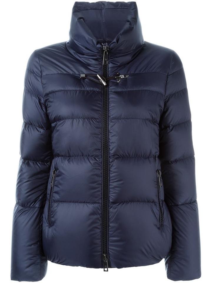 Fay Funnel Neck Padded Jacket, Women's, Size: Xs, Blue, Polyamide/feather Down