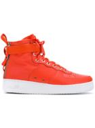 Nike Sf Air Force 1 Mid Sneakers - Yellow & Orange