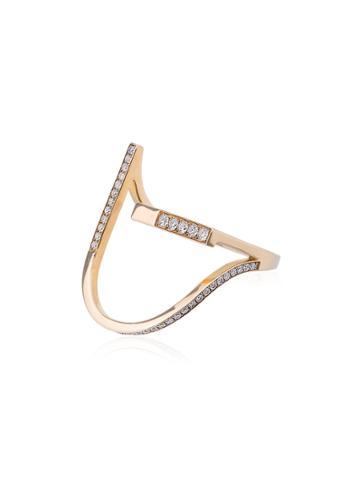Kova Yellow Gold R.05.11 Diamond Ring - Metallic