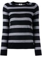 Sonia By Sonia Rykiel Striped Jumper, Women's, Size: Small, Black, Acrylic/wool