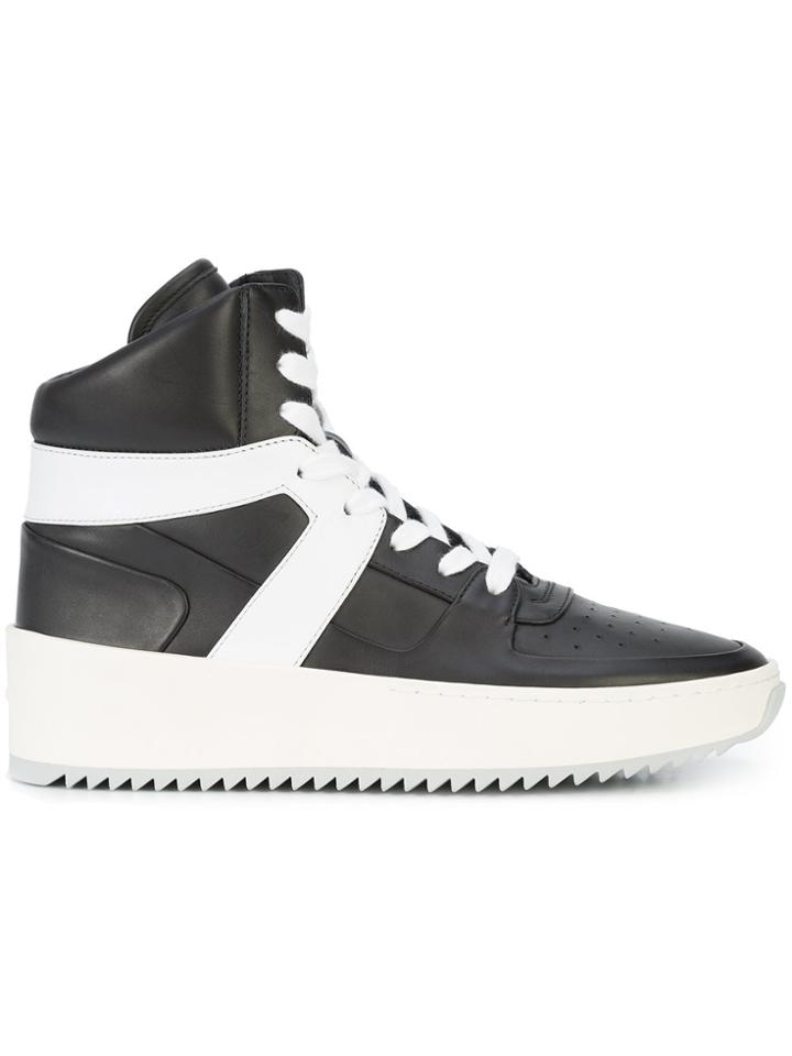 Fear Of God Raised Hi Tops - Black
