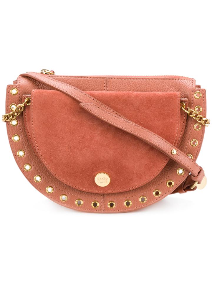 See By Chloé Kriss Small Shoulder Bag - Pink & Purple