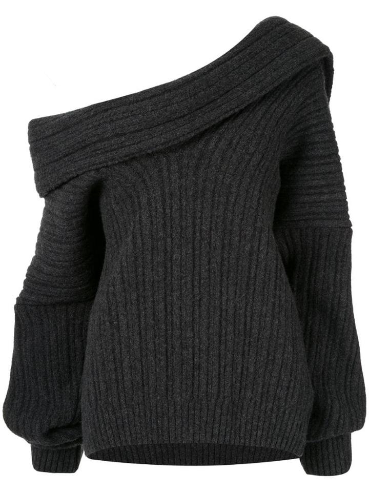 Jacquemus Oversized Ahwa Jumper - Grey