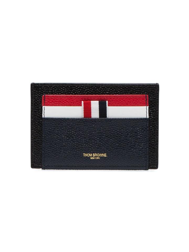 Thom Browne Thom B Crdhldr Mlti Lthr - Black