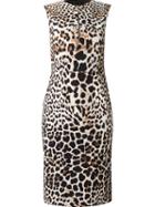 Reinaldo Lourenço Leopard Print Dress