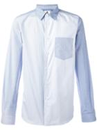 Ps By Paul Smith Bicolour Shirt, Men's, Size: Xl, Blue, Cotton