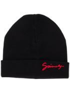 Givenchy Signature Logo Beanie - Black