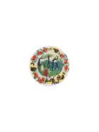 Martine Rose Landscape Motif Pin - White