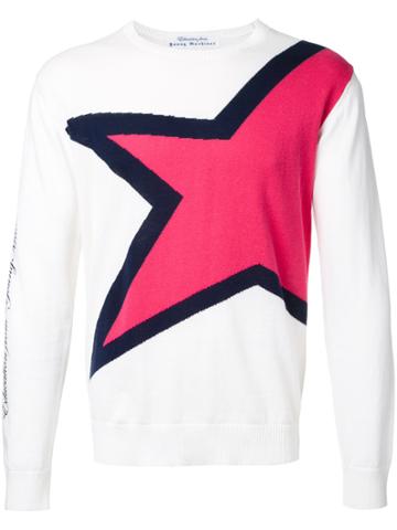 Education From Youngmachines Star Jumper - White