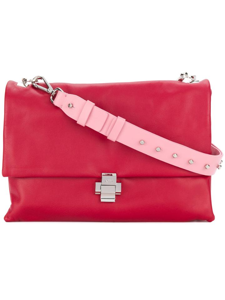 No21 Flap Shoulder Bag - Red