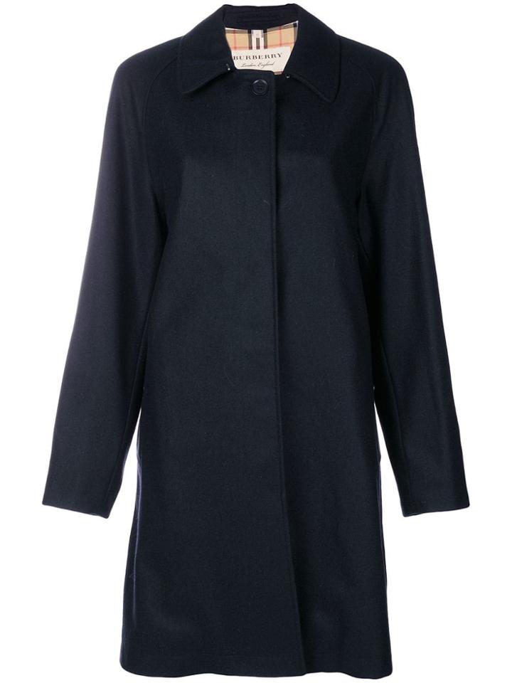 Burberry The Car Coat - Blue