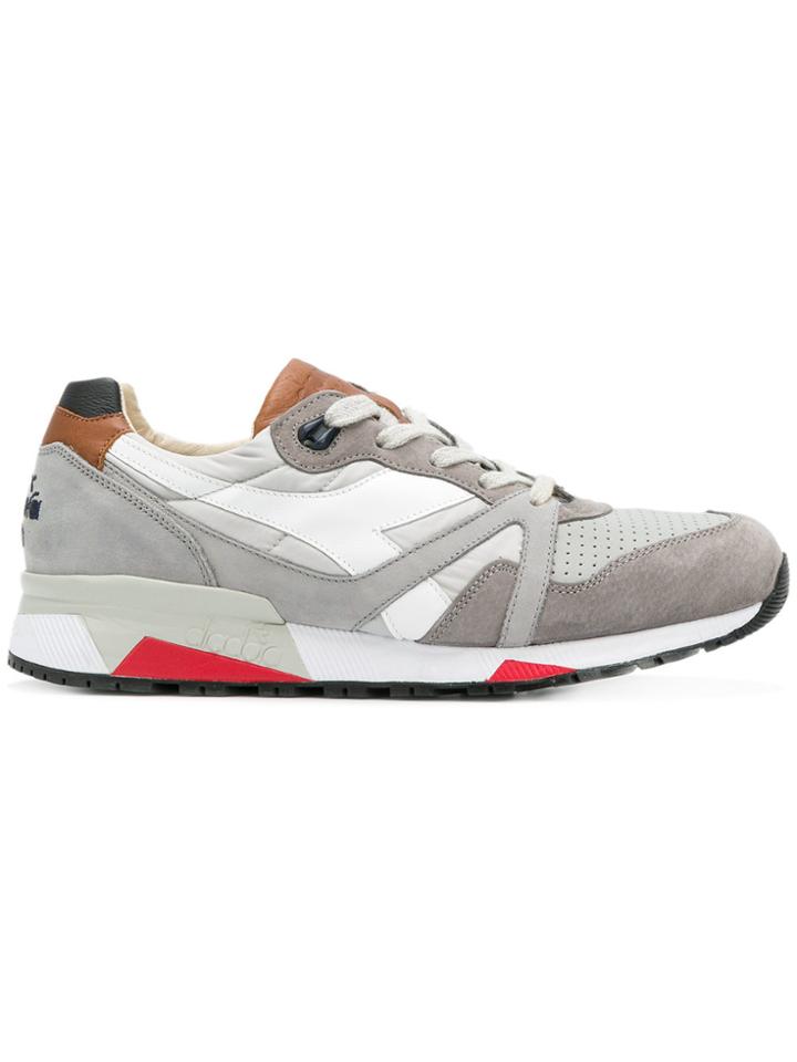 Diadora Colour Block Sneakers - Grey