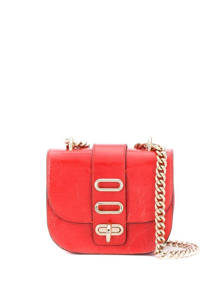 Tila March Mini Manon Glace Bag - Red