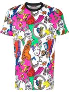 Versace Alphabet Print T-shirt - Pink