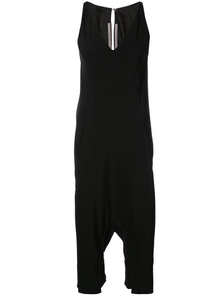 Rick Owens King Body Bag Jumpsuit - Black