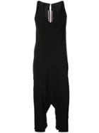 Rick Owens King Body Bag Jumpsuit - Black