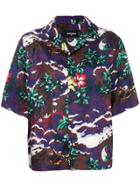 Dsquared2 Hawaiian Print Shirt - Multicolour