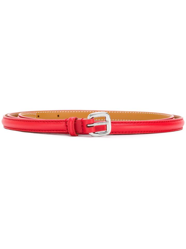 Ermanno Scervino Classic Micro Belt - Red