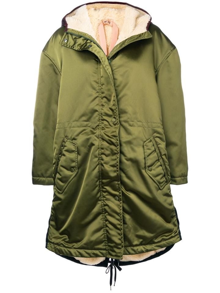 No21 Oversized Parka - Green