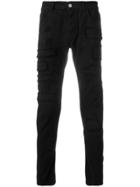 Frankie Morello Stretch Skinny Jeans - Black
