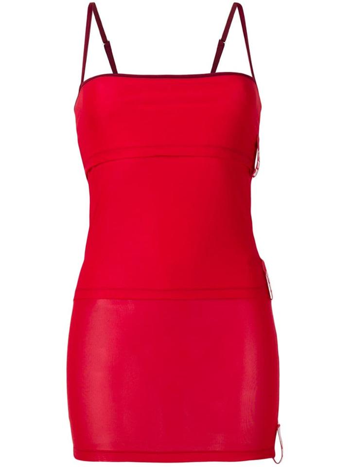 Y/project Fitted Top - Red