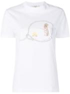 Ganni Cowboy Cat T-shirt - White