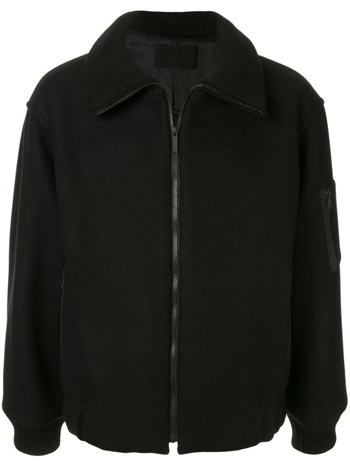 Th Zipped Pocket Jacket - Black