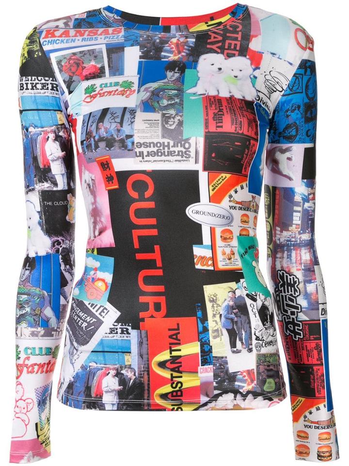 Ground Zero Full Printed Sporty Top - Multicolour