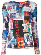Ground Zero Full Printed Sporty Top - Multicolour