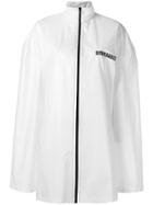 Filles A Papa Travis Tissu Froisse Parka - White