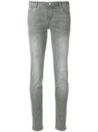 Emporio Armani Faded Skinny Jeans - Grey