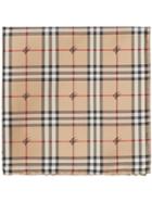 Burberry Equestrian Knight Check Pocket Square - Brown
