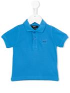 Boss Kids - Logo Patch Polo Shirt - Kids - Cotton - 24 Mth, Blue