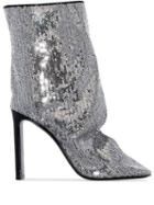 Nicholas Kirkwood D'arcy 105mm Sequin-embellished Boots - Metallic