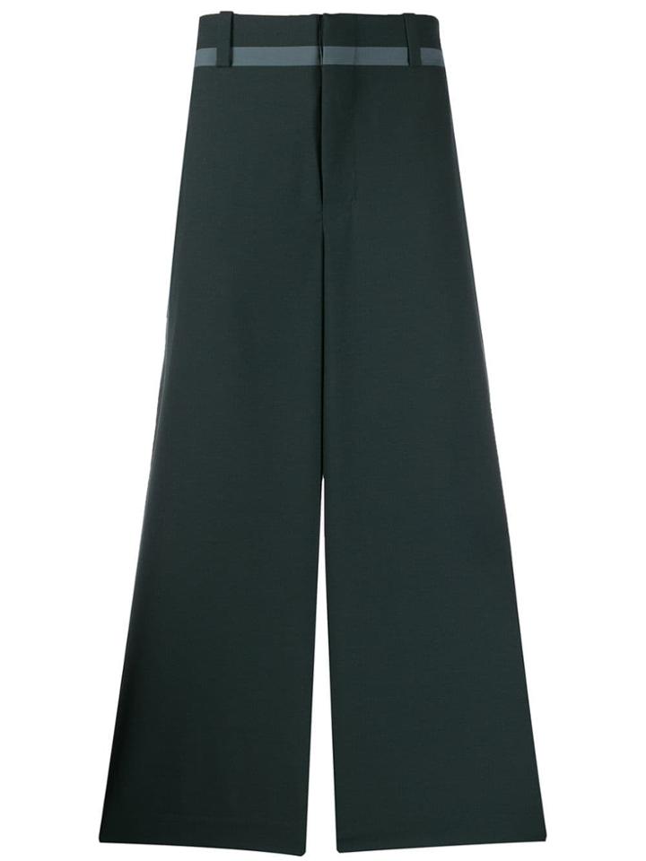 Ethosens Wide-leg Trousers - Green