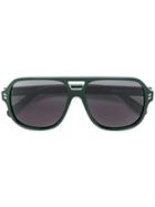 Stella Mccartney Eyewear Aviator Sunglasses - Green