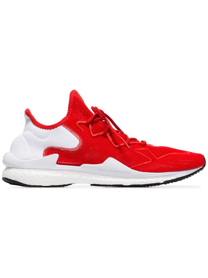 Y-3 Red Adizero Runner Low-top Sneakers