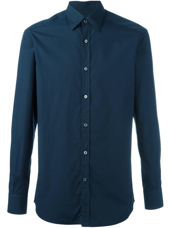 Ermenegildo Zegna Pindot Print Shirt