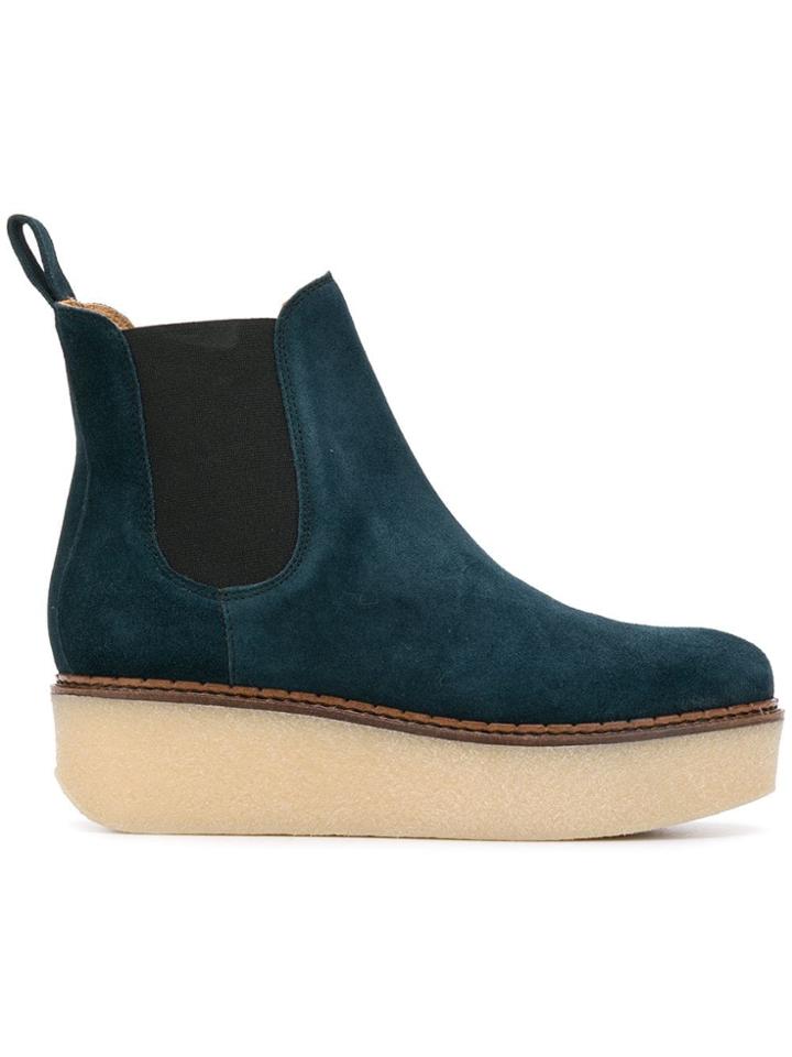 Flamingos Gibus Ankle Boots - Blue