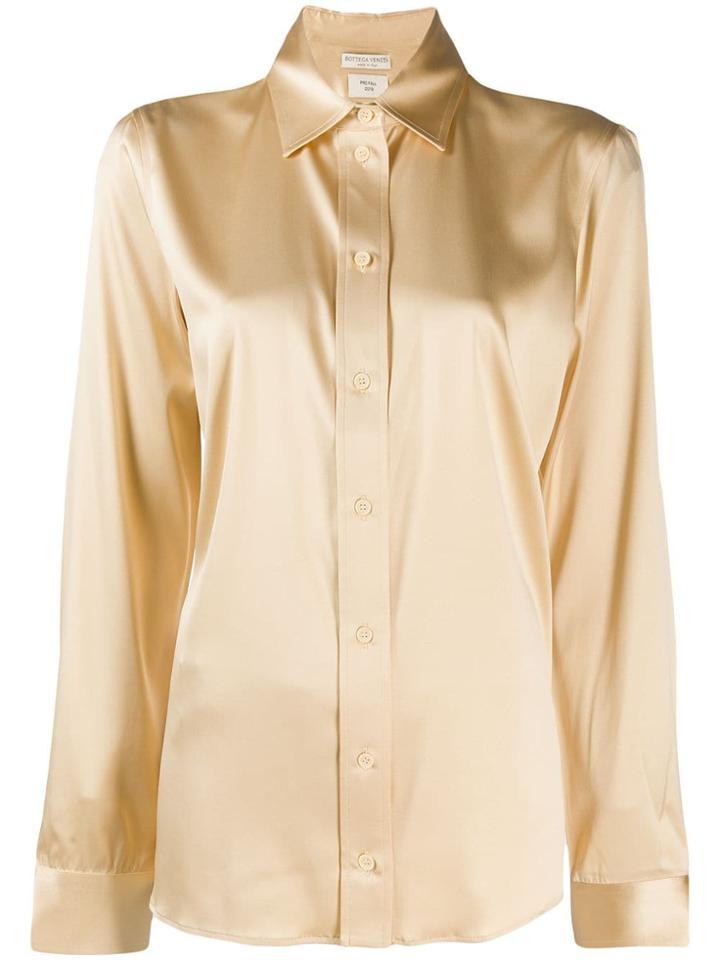 Bottega Veneta Collared Shirt - Neutrals