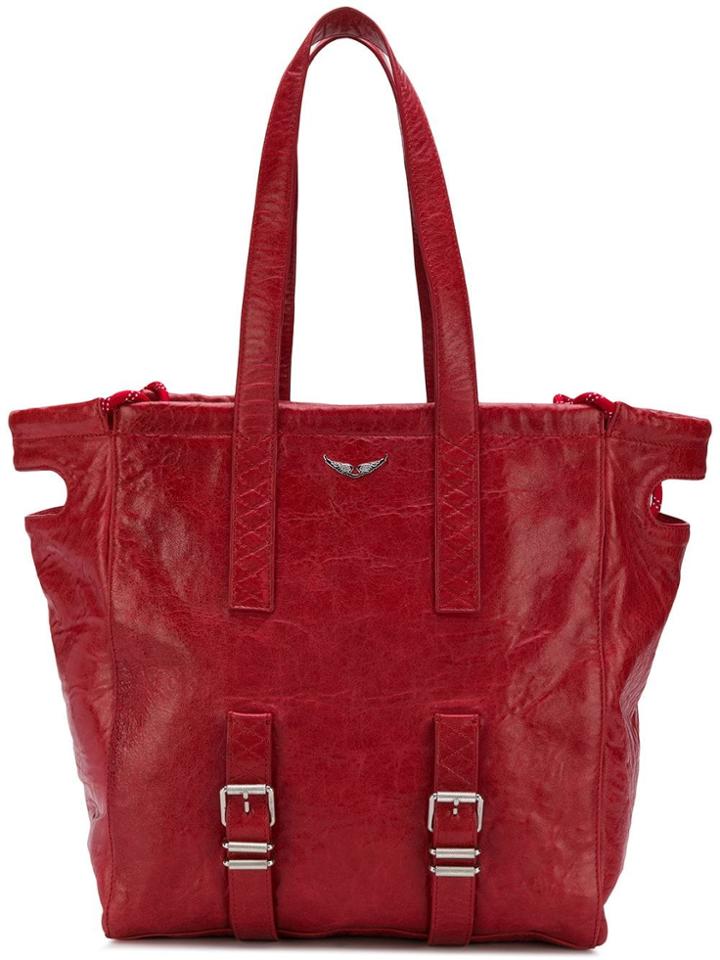 Zadig & Voltaire Bianca Xl Tote - Red